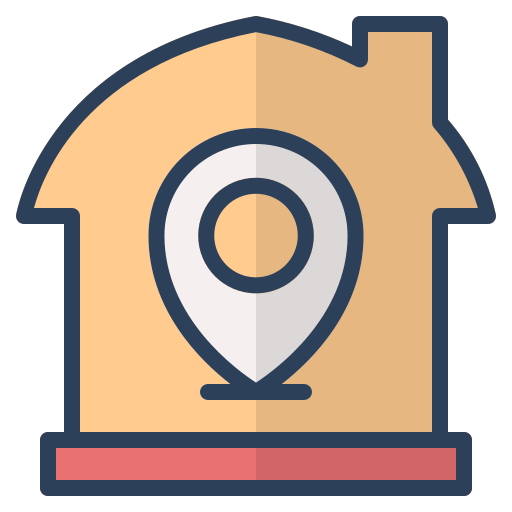 House, invesment, location, navigation, pin, property, real estate icon